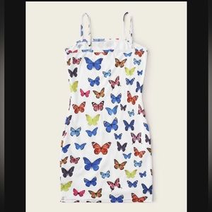 Shein butterfly dress